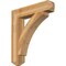 Ekena Millwork Thorton Craftsman Rough Sawn Bracket, Western Red Cedar, 6"W x 32"D x 36"H BKT06X32X36THR04RWR - alternate 1